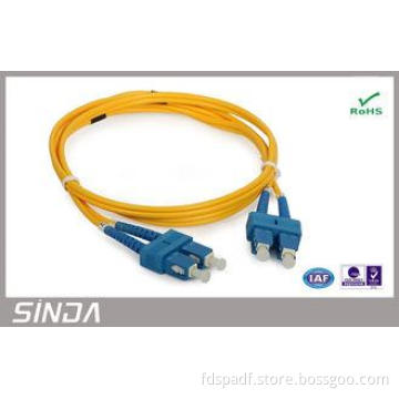 Fiber Optic SC Patch Cord With Corning Fiber 1M Flame Retar